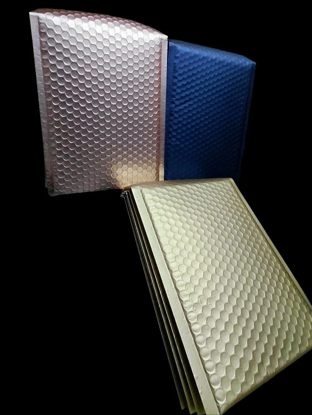 15ct. Matte Metallic Bubble Mailers Variety Set - 6.5x10 and 6x10